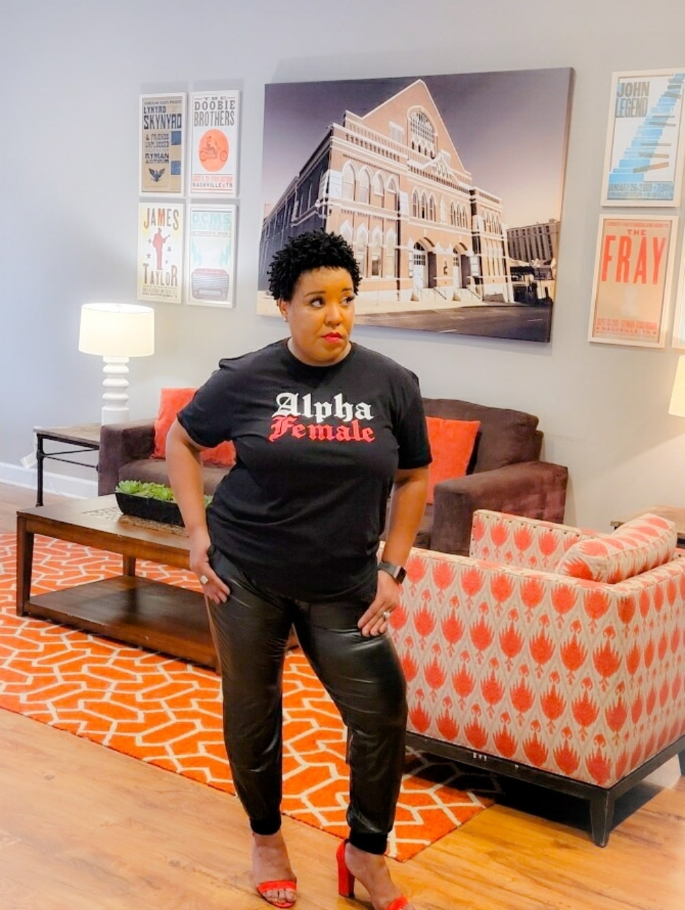 Alpha Female Graphic T-Shirt | Unisex Fit | 100% Cotton Empowerment Tee